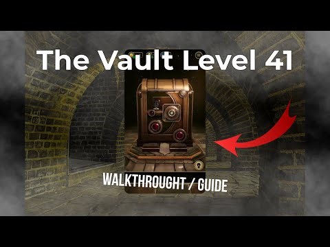 The Vault Level 41 Walkthrought / Solution