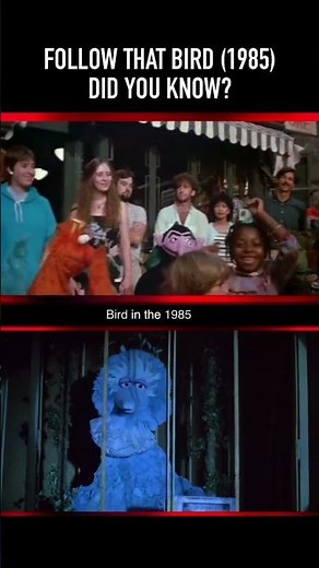 Did you know THIS about Caroll Spinney’s performance in FOLLOW THAT BIRD (1985)?