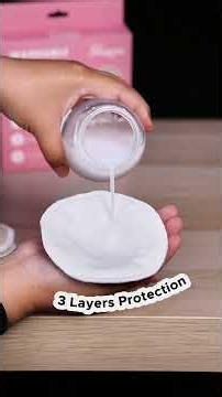 POV: Unboxing Washable Nursing Pad from Shapee #shorts