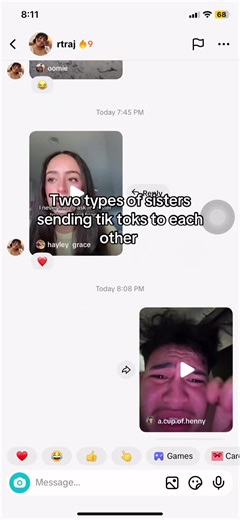 Can you guess who the older sister is? #sisters #fyp @rtraj | hayley grace