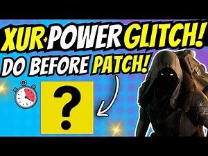 MASSIVE XUR & POWER GLITCH! Hawkmoon GOD ROLL EXPLOIT, Nightfall Loot - Xur Review July 18 Destiny 2