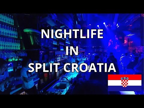SPLIT TRAVEL VLOG | CRAZY SUMMER PARTY NIGHTLIFE IN SPLIT CROATIA! 🇭🇷