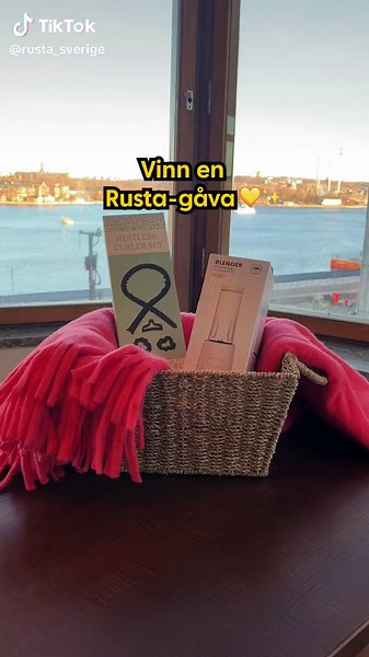 TÄVLINGS-ALERT: Vinn en korg med produkter från Rusta