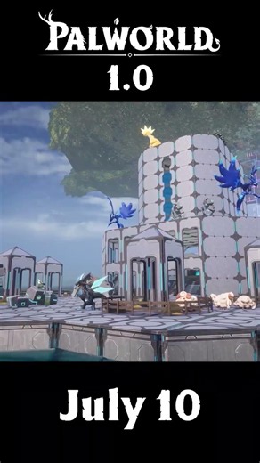 Palworld 1.0 New Building, Structures, Base Items and Decotations