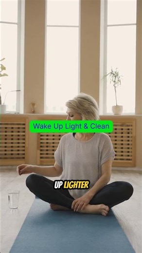 Drink This Before Bed 🌙 Psyllium + Lemon Hack for Gut Detox