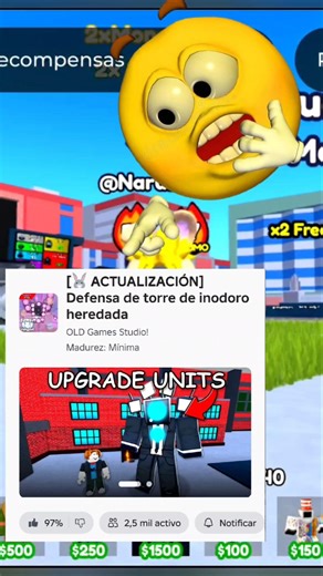 🔥‼️TTD Antiguo Volvió, y Mejor que Nunca‼️🔥 #roblox#games#ttd#toilettowerdefense#skibiditoilet#xd