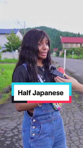 Half Japanese in Japan | melanie japanese black