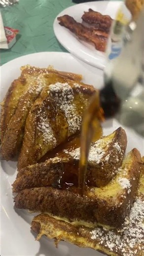 French Toast For Breakfast In Raleigh NC At The State Farmers Market Restaurant 😋💖