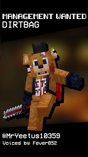 A sneak peek at Dirtbag's voice lines & animations !! From FNAF: The Musical by ‪@randomencounters‬
