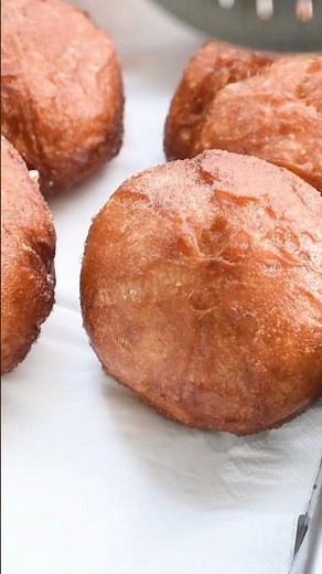 South African Vetkoek with Curried Mince