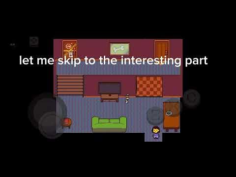 How to get in Sans room and his lab tutorial