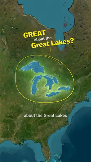 GeoGlobeTales | Why the Great Lakes Are Truly Great 😱 Lake Superior 🌊 #greatlakes #lakesuperior #largestlake #geography #map | Instagram