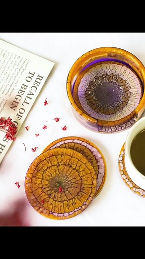 Creating Stunning Resin Coasters with Dye and Mica Powder