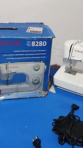 9. ****SOLD**** Singer 8280 Sewing Machine Bid Starting price INR 4900 Features & details Changing presser feet in seconds In-built thread cutter in presser bar Accessory storage in extension table ; Sewing Speed: 800 SPM ; Type: Electric ; Thread Tension Adjustment: Yes Oscillating Shuttle Mechanism (Half Shuttle) | Embassy Goods Wanna Buy?