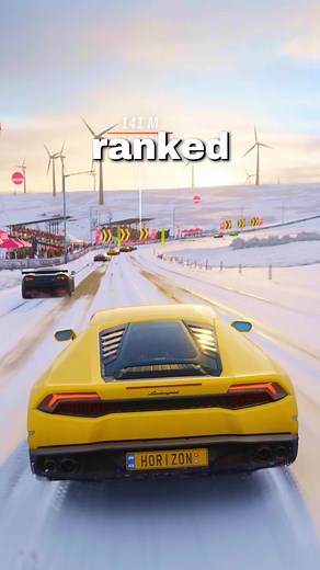 Ranking Forza Horizon Games from Worst to Best