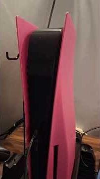 showing my wife's ps5 as a example to explain the bizarre intake/exhaust fin arrangement on the ps5.