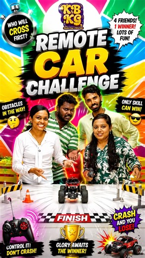 Remote Car Challenge #kbkg #shorts #challenge