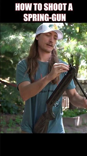 How To Shoot A Spring Gun/Break Barrel - Weihrauch HW95 .22