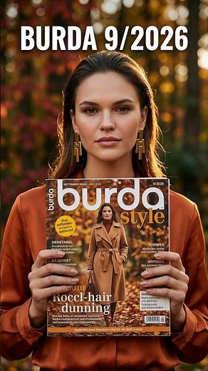 Burda 9/2026 • September Issue • Preview #sewinginspiration #elegantstyle #burdastyle