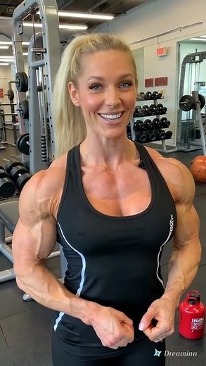 AI GENERATED ✨ BODYBUILDER VIDEOS THAT LOOK REALISTIC! Best Female Flexing Muscle Growth! #aiwomen