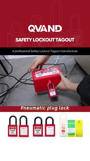 Directly secures pneumatic equipment's quick-connect couplings to prevent accidental activation from misconnected air sources.#lockout #lockouttagout #electricalsafety #industrialsafety #btob #lock #safety #lockingsolutions #workplacesafety #safetytools #lockoutdevice #madeinchina #safetymatters #chinamanufacture #lockouts