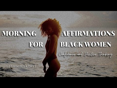 Positive and Relaxing Affirmations for Uplifting Confidence | Affirmations for Black Women