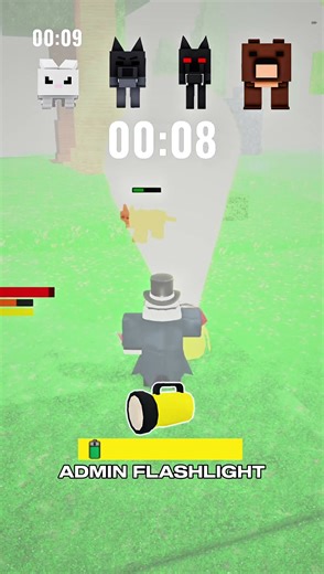 Admin Flashlights Damage Test