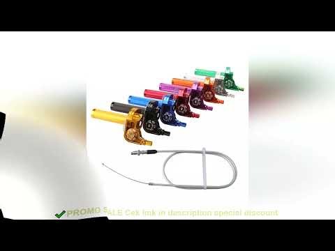 7/8''22mm Universal CNC Aluminum Accelerator Throttle Twist Grip Handlebars Grip Twister For Motorcy