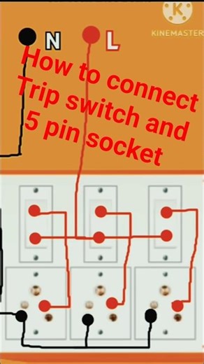 ⚡“How to Connect 3 Switch & 3 Socket Easily at Home 2025 🔌 #shorts #shortsfeed