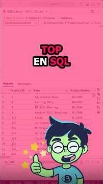 Simplify queries with TOP in SQL #productivity #tips #sql