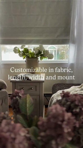 Alder Custom Blackout Roman Shades | 100% Light Blocking & Linen Look
