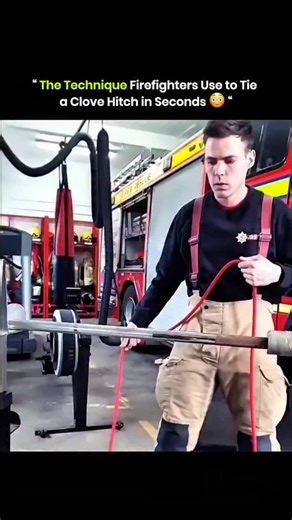 The Fact Core ⚡ | The clove hitch knot is one of the fastest and most reliable knots used in firefighting. It is used to secure ropes to poles, hoses, or... | Instagram