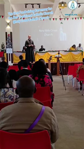 Happening Now!! The first Fundraising Ceremony @holycrosschurch_lavington for the new Traditional Catholic church in Nairobi. Join us by giving whatever you can: every contribution brings this dream closer. Together, let’s build God’s house. ❤️ Paybill: 5687258 Account: Your Name Thank you 🙏 #tlm #fundraising #BuildingTogether #latinmass #CatholicChurch