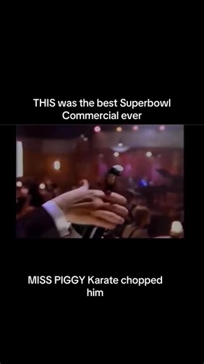Frank the Disney Dad & Family on Instagram: "Miss Piggy’s 90s Super Bowl commercial is still undefeated. While everyone was glued to the game, she casually karate chopped a man over sour cream and onion chips and stole the whole night. Peak Muppets. Peak 90s. Peak chaos. If you love The Muppets, you’re in good company here. I share a lot of classic Muppet moments, commercials, and nostalgia on this page. #muppets #misspiggy #superbowl #themuppets #disneyfans"
