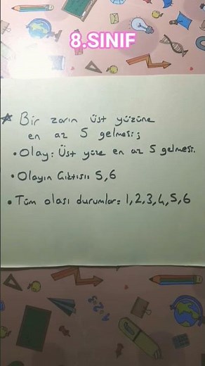 8TH GRADE MATHEMATICS PROBABILITY #8thgrade #8thgrademath #maths #probability #lgs #lgs2026 #lgsmath