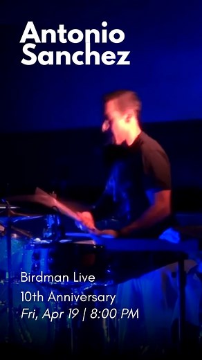 The music in a film score is truly what brings a movie to life! Don’t believe us? See Antonio Sánchez perform the Academy Award winning score of Birdman LIVE this Spring, and try not to agree. | UCSB Arts & Lectures