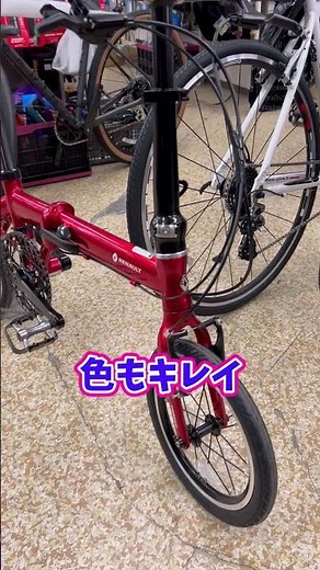 RENAULT PLATINUM LIGHT8。16インチの軽量折りたたみミニべロ。【カンザキ/エバチャンネル】