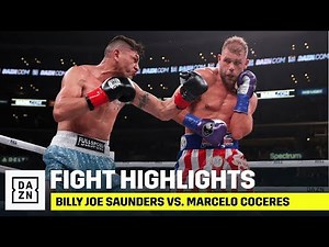 HIGHLIGHTS | Billy Joe Saunders vs. Marcelo Coceres