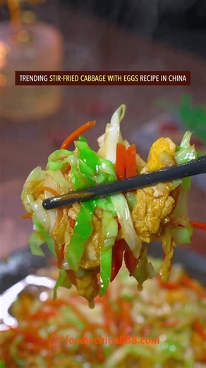 Stir-Fried Cabbage with Eggs: A Chinese Recipe