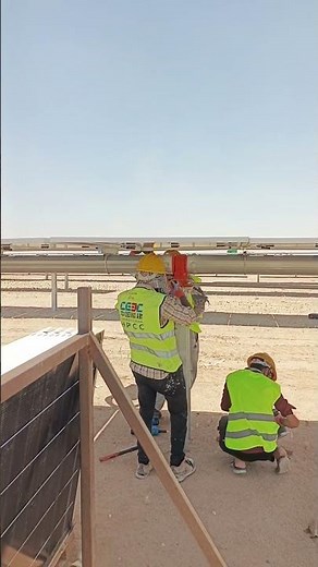 Solar Tracking system | Purlin Leveling | PV Module Installation | #solarproject