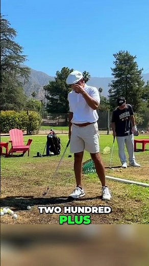 6 Iron Golf Swing: 200+ Yard Shots!