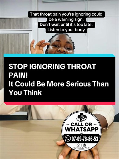 Throat Pain Causes and When to See a Doctor