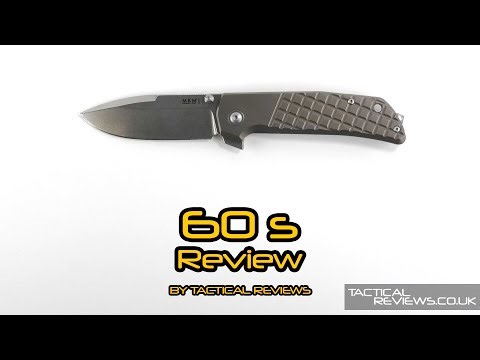 MKM Maximo - a robust integral lock pocket knife - Sixty Second Review