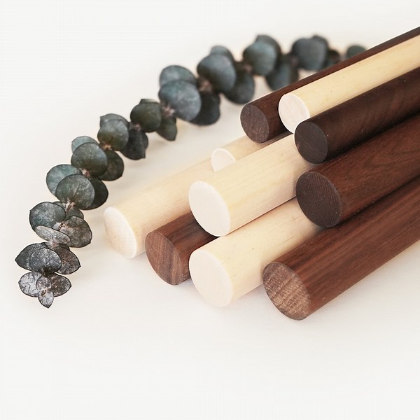 Wooden Dowels in Birch & Walnut Wood for Keyaiira Leather Products -uses; Ceiling and Suspension Straps, Paper Towel Holders, Towel Racks - Etsy