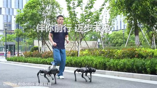 宇树科技四足机器人A1