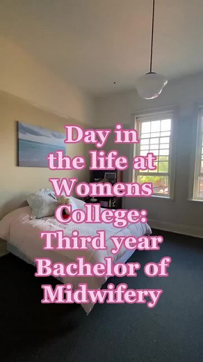 Day in the life of a Women’s Student studying a Bachelor of Midwifery at UTS! #thewomenscollege #womenscollege #usyd #universityofsydney #sydneyuni #uts #unsw #university #student #morepassionmoreenergy #twc #studytok #dayinthelife #collegedayinmylife