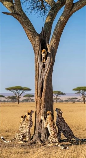 Will the leopard catch its prey successfully? Watch the thrilling chase unfold