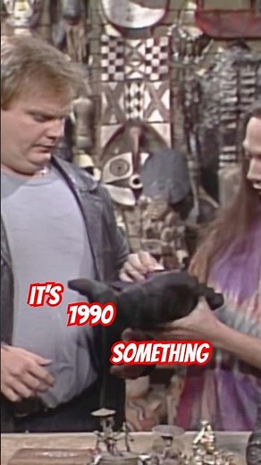 Chris Farley Rob Schneider Saturday Night Live on this day 1990 something #shorts ￼