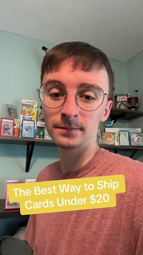 This is how I package orders when shipping sports cards with the eBay standard envelope! #sportscards #thehobby #ebay