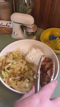 4 different meals with one head of cabbage 🥬 #cookingforone #recipe #cabbage